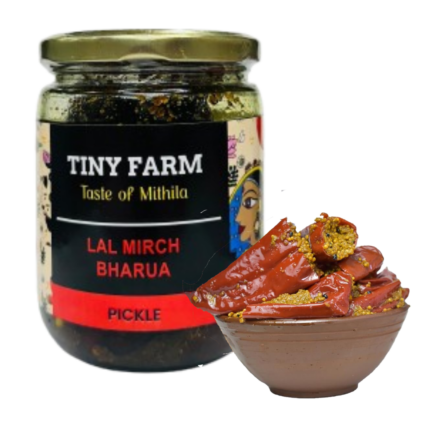 Lal Mirch ka Bharua Achar | Stuffed Red Chilli Pickle-450 Grams