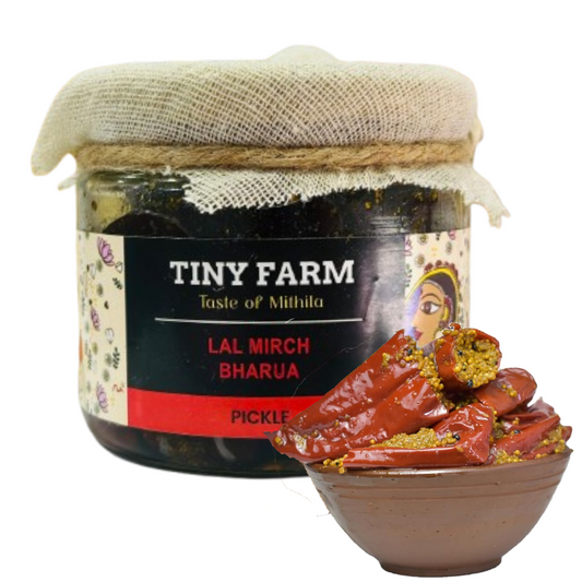 Lal Mirch ka Bharua Achar | Stuffed Red Chilli Pickle-250 Grams